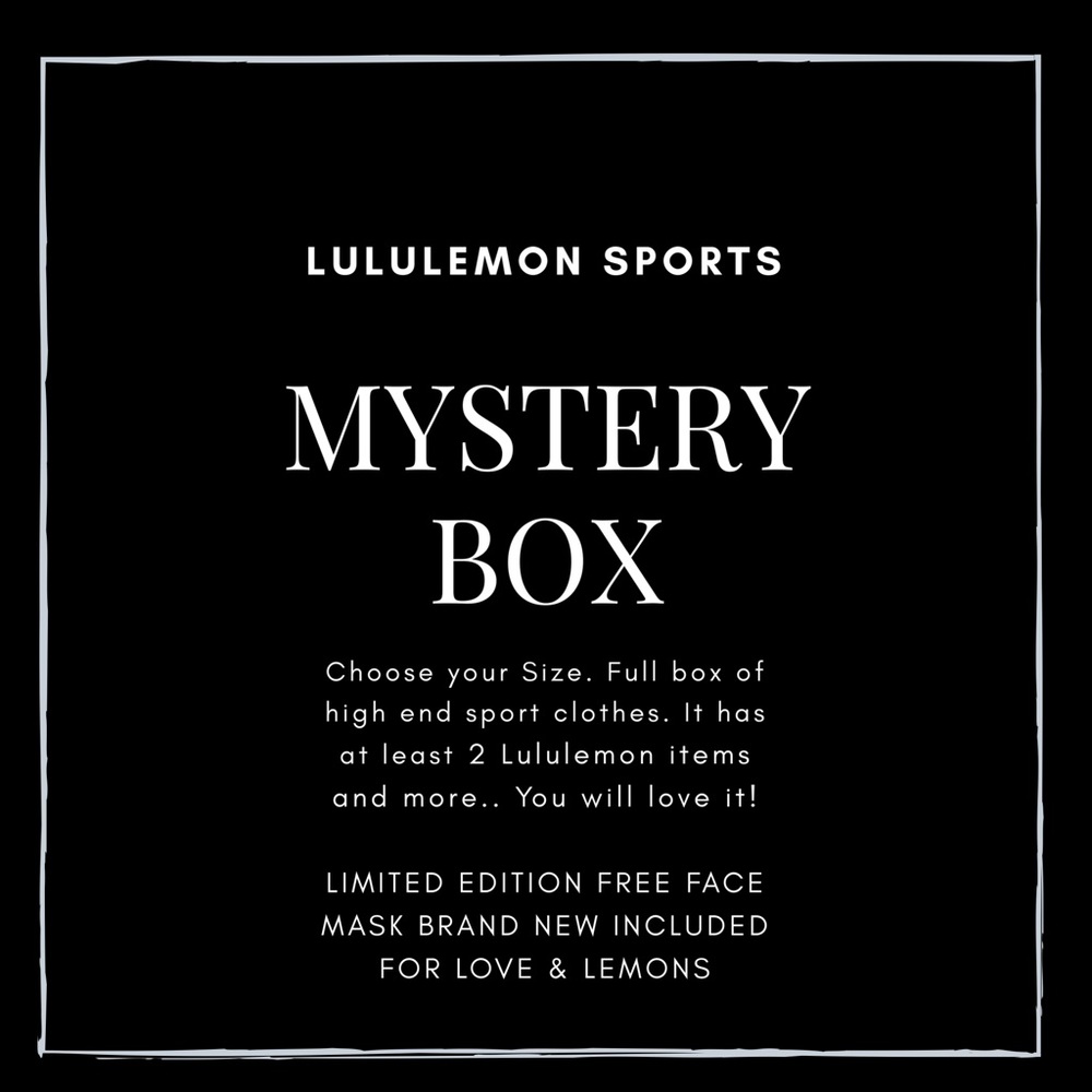 Athletic Lululemon Mystery Box!!! 📦⁉️‼️⁉️❗️❓❓